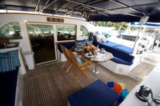 Cat SOTERION -  Aft Deck